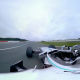 360 Grad Ansicht im Formel 1 Auto