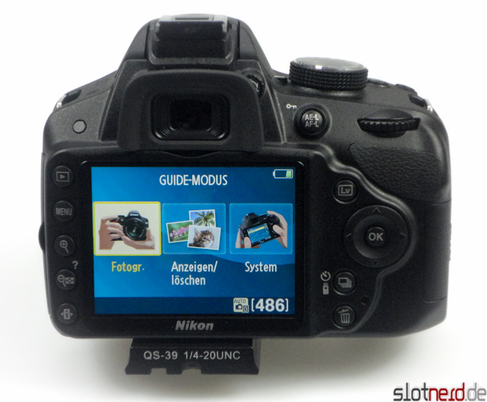 Nikon D3200 Guide Modus