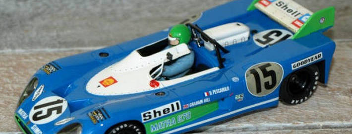 LMM - Matra MS670 B n°15 Winner 24 Heures du Mans 1972 (ref. 132030EVO/15M)