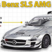Scaleauto - Mercedes SLS GT3 Laureus Limited (SC-6019)