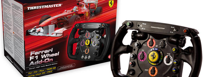 Ferrari Gamecontroller und Lenkräder