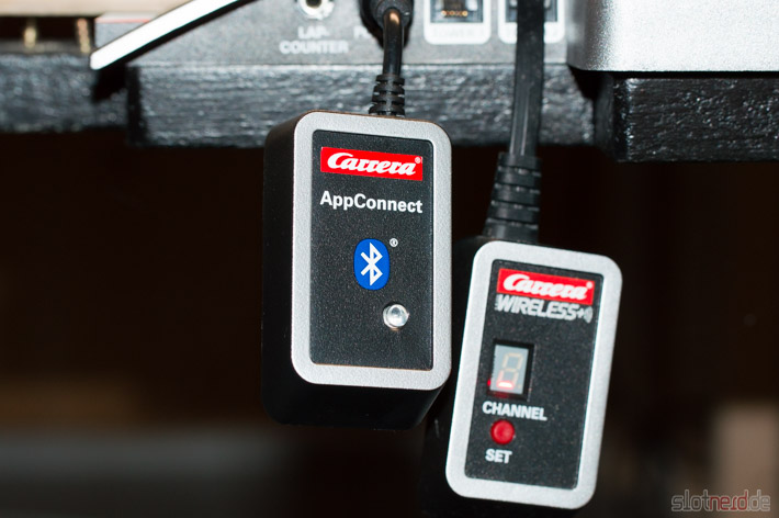 Carrera AppConnect an der Control Unit mit Wireless+