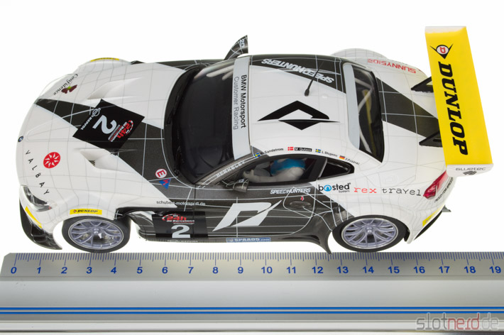 Scaleauto - BMW Z4 SC-7032 wird gemessen