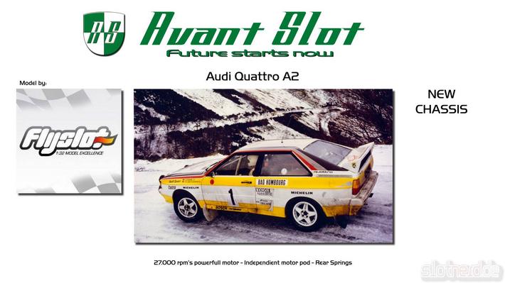 Avant Slot - Fly Audi Quattro A2