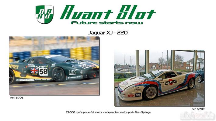 Avant Slot - Jaguar XJ 220