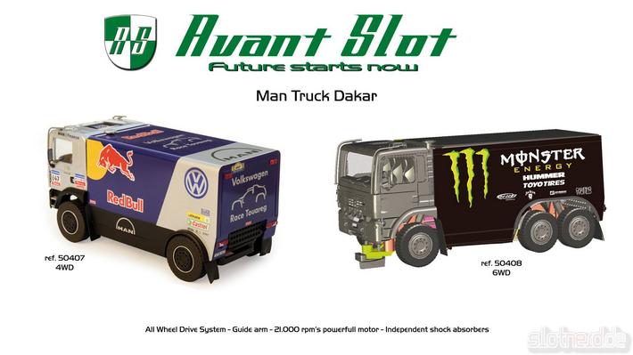 Avant Slot - MAN Truck Dakar