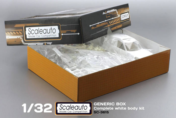 Scaleauto - Mini X-Raid All4 Racing White Kit (SC-3615) in-Box