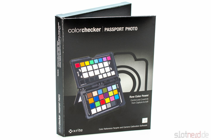 ColorChecker Passport Verpackung