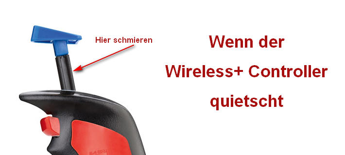 Carrera Wireless+ Drücker schmieren