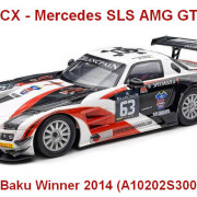 SCX - Mercedes SLS AMG GT3 Baku Winner 2014 (A10202S300)