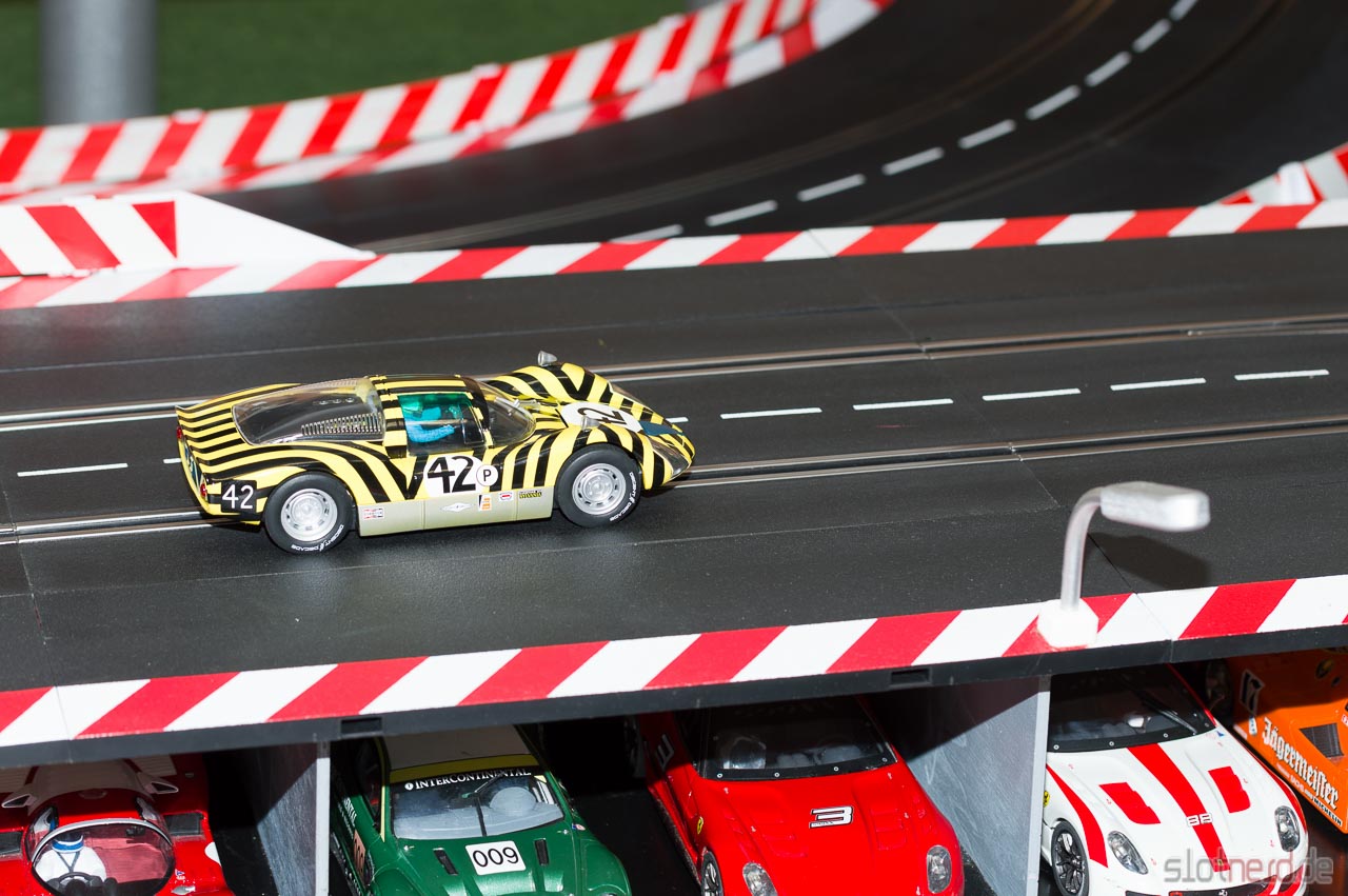 Miniature Fly Porsche Carrera 6 - 12h Sebring 1967 - N°42 Hugus - Échelle 1/32