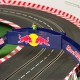 Carrera - Red Bull Bogen Track mit Figur oben