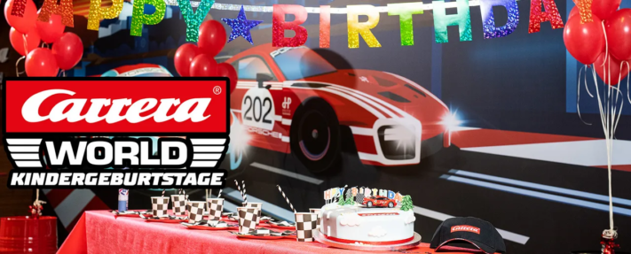 Carrera World Geburtstag feiern